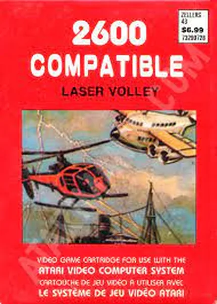 Laaser Voley cover art for Atari 2600