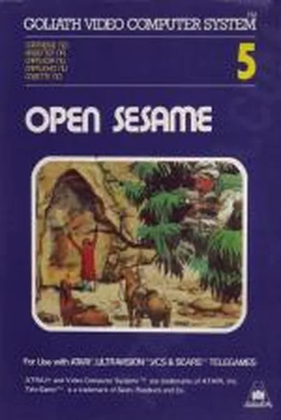Sesam Offne Dich! cover art for Atari 2600