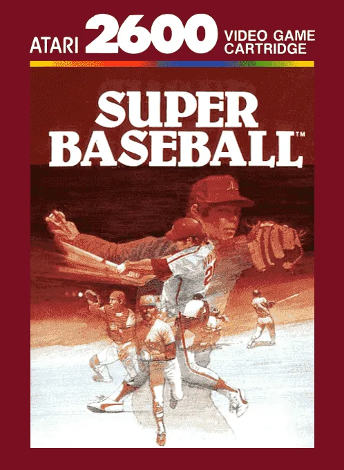 Super Baseball (USA, Europe) (Atari Anthology) cover art for Atari 2600
