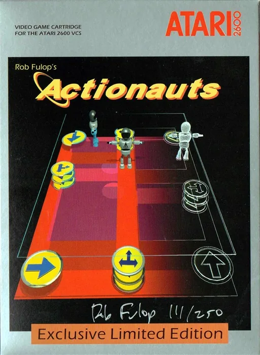 Actionauts (USA) (Proto) (1984-06-22) cover art for Atari 2600