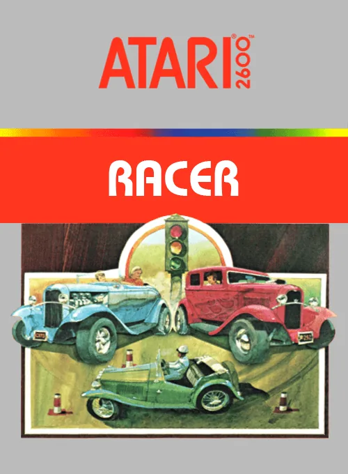 Racer cover art for Atari 2600