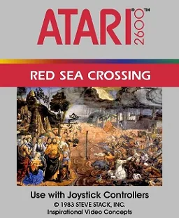 Red Sea Crossing cover art for Atari 2600