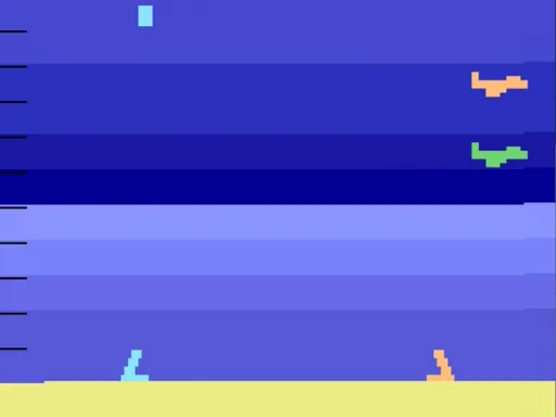 Air-Sea Battle ~ Target Fun (Japan, USA) (En) (Atari Anthology) title screen