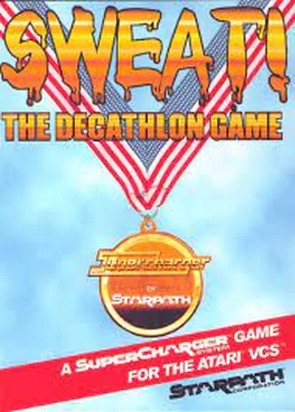 Sweat! The Decathlon Game cover art for Atari 2600