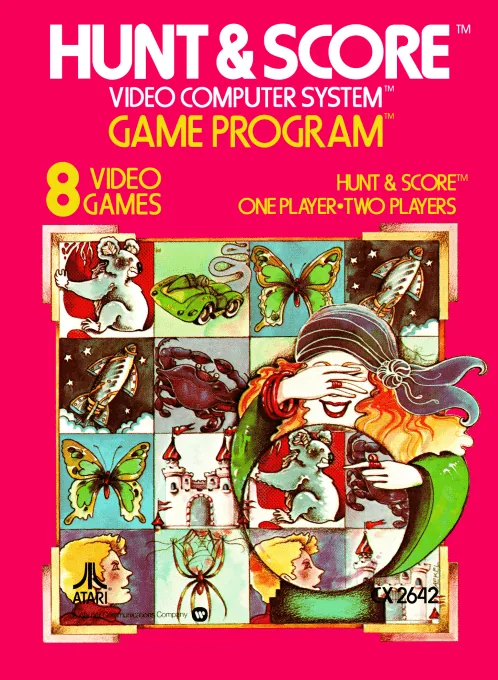 Hunt & Score ~ Memory Match cover art for Atari 2600
