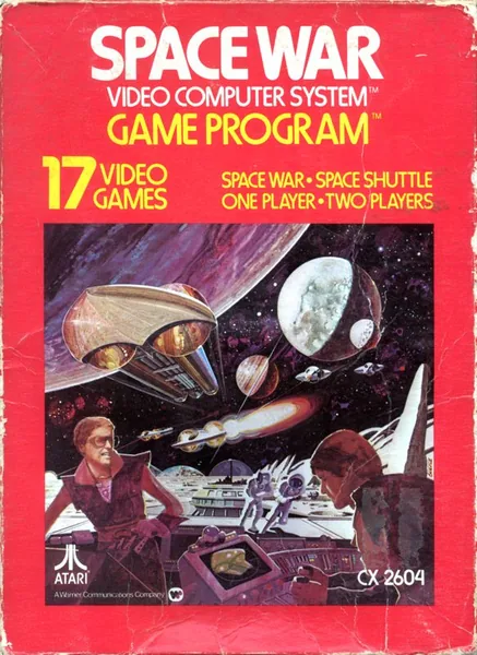 Space War ~ Space Combat cover art for Atari 2600