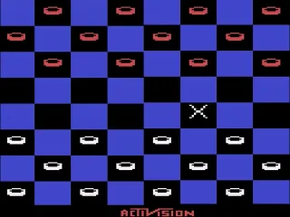 Checkers title screen