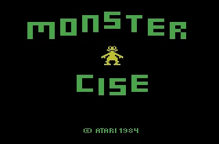 Monster Cise title screen