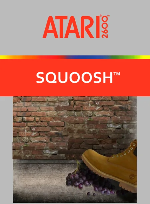 Squoosh cover art for Atari 2600