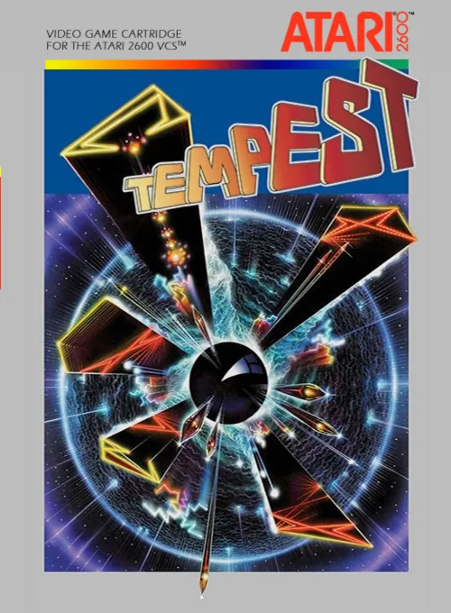 Tempest cover art for Atari 2600