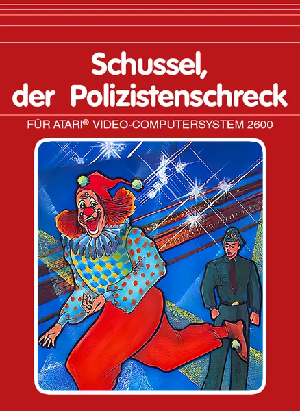 Walker ~ Schussel, der Polizistenschreck cover art for Atari 2600