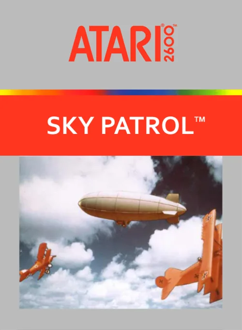 Sky Patrol cover art for Atari 2600