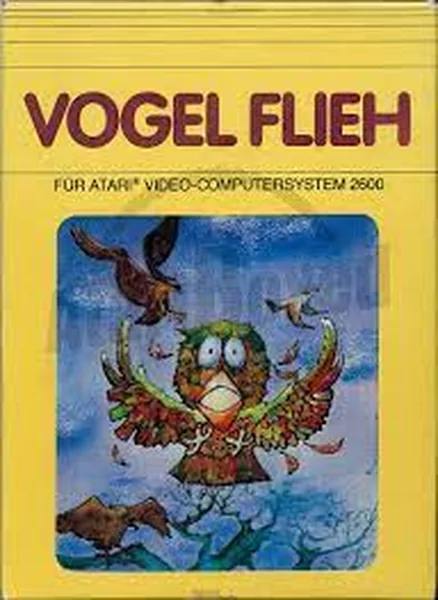 Vogel Flieh cover art for Atari 2600