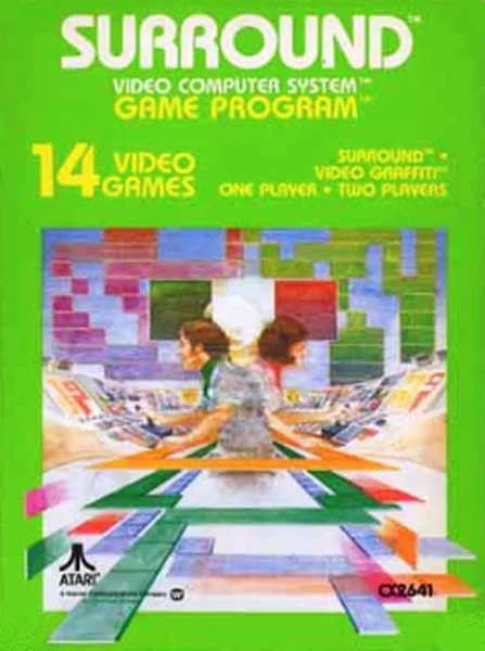 Surround ~ Chase cover art for Atari 2600