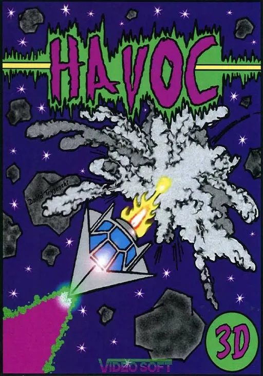 3-D Havoc cover art for Atari 2600