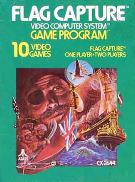 Flag Capture ~ Capture cover art for Atari 2600