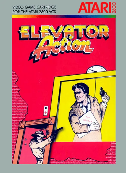 Elevator Action cover art for Atari 2600