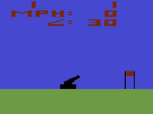 Human Cannonball ~ Cannon Man title screen