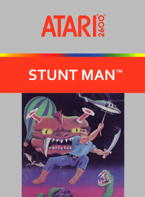 Stunt Man cover art for Atari 2600