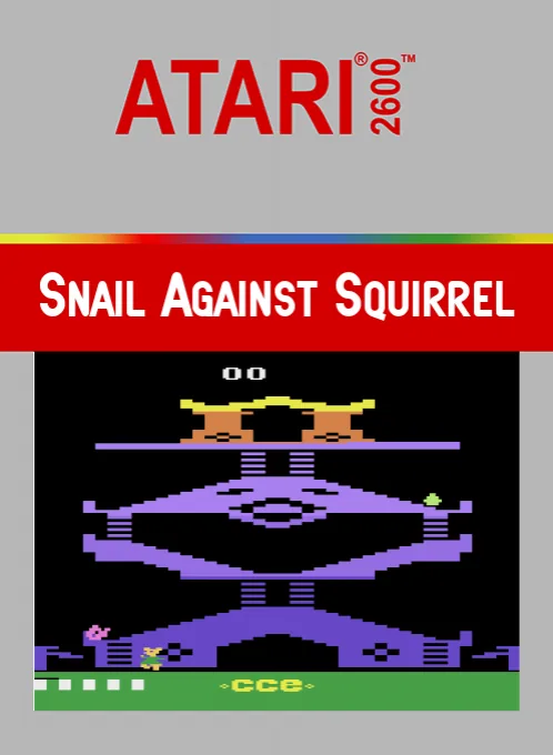 Squirrel ~ O Esquilo cover art for Atari 2600