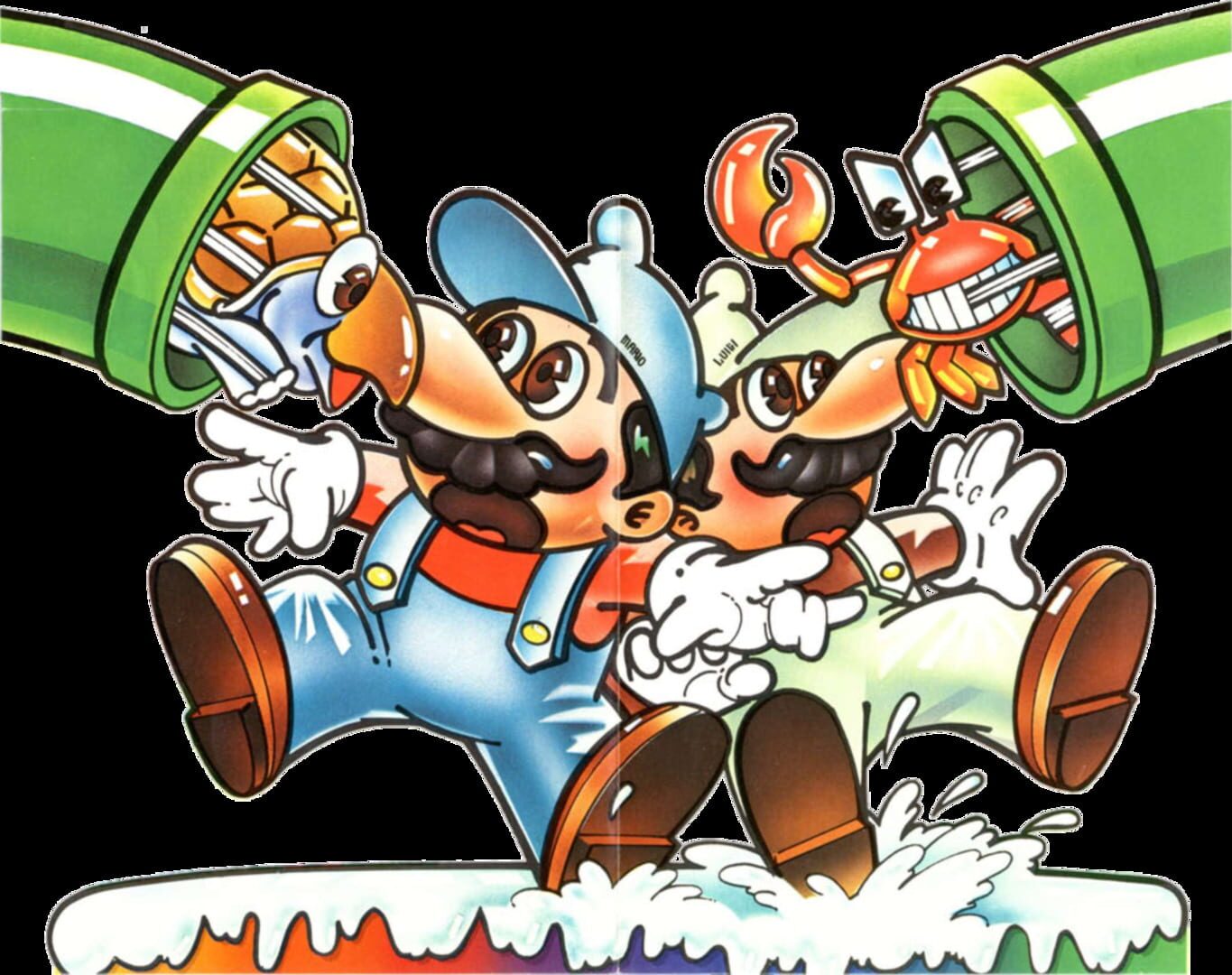 Mario Bros. backdrop