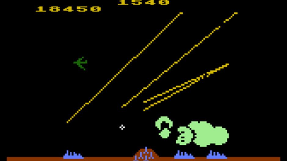 Backdrop artwork for Missile Command