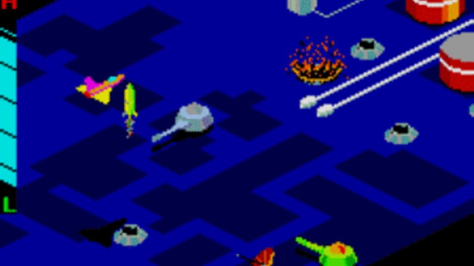 Backdrop artwork for Zaxxon