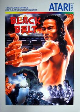 Black Belt cover art for Atari 5200