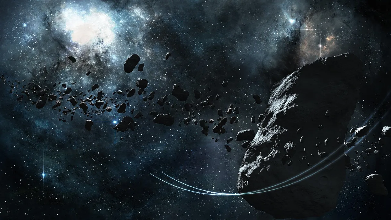 Backdrop artwork for Asteroids