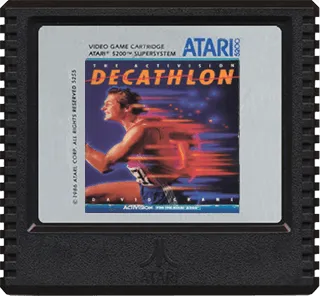 The Activision Decathlon cart