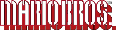 Mario Bros. logo