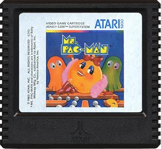 Ms. Pac-Man cart