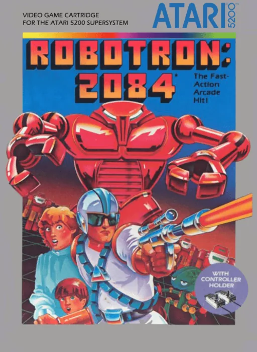 Robotron: 2084 cover art for Atari 5200