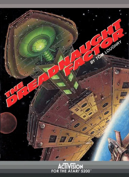 The Dreadnaught Factor cover art for Atari 5200