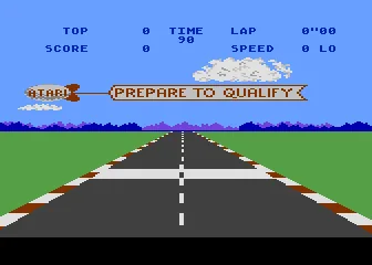 Pole Position title screen