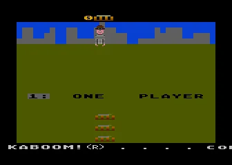 Kaboom! title screen