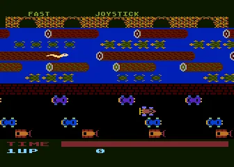 Frogger title screen