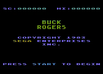 Buck Rogers: Planet of Zoom title screen