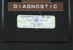 Atari PAM Diagnostics cover art for Atari 5200