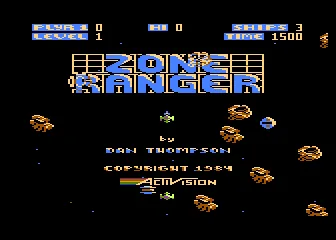 Zone Ranger title screen
