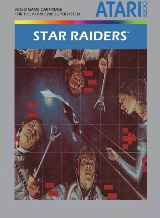 Star Raiders cover art for Atari 5200