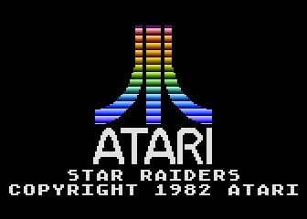 Star Raiders title screen