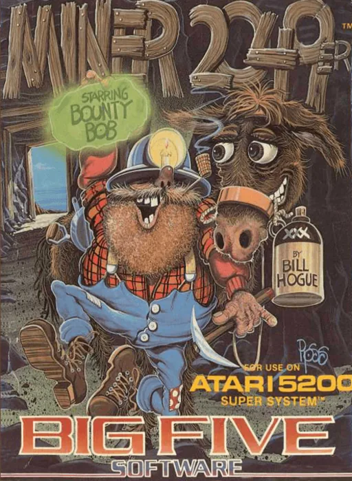 Miner 2049er cover art for Atari 5200