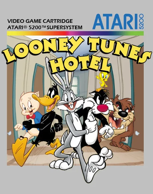 Looney Tunes Hotel cover art for Atari 5200