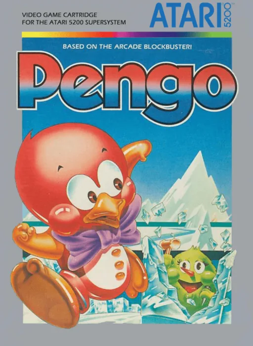 Pengo cover art for Atari 5200