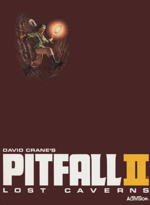 Pitfall II: Lost Caverns cover art for Atari 5200