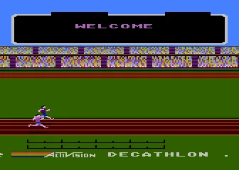 The Activision Decathlon title screen