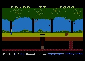 Pitfall! title screen