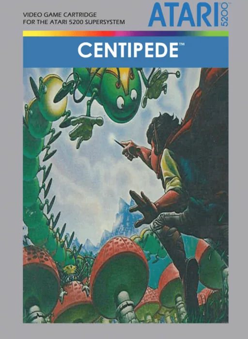 Centipede cover art for Atari 5200