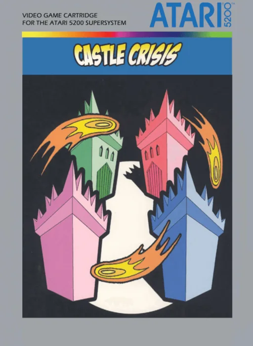 Castle Crisis cover art for Atari 5200
